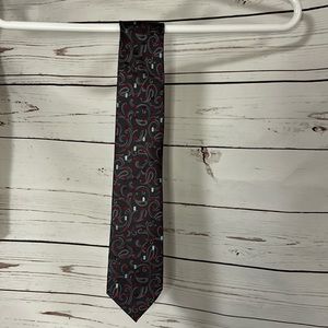 Geoffrey Beene men’s silk tie 3” wide
